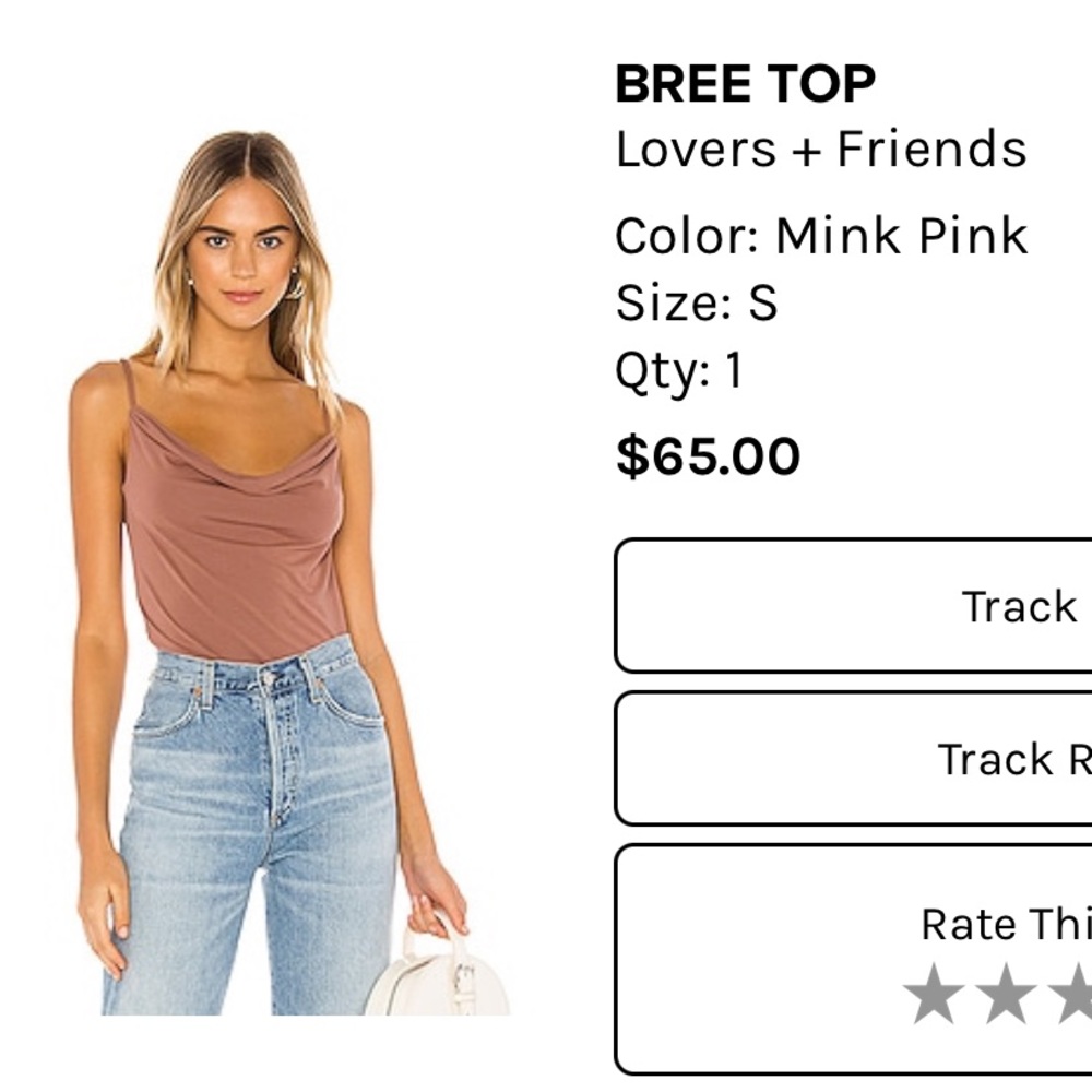 BNWT. Bree cowl neck top!